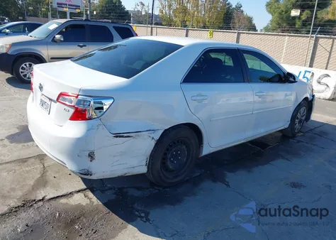 2012 Toyota Camry Le from USA, damaged, VIN 4T4BF1FKXCR192354